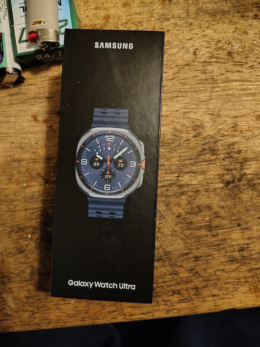 Samsung Galaxy Watch Ultra 47 mm Titanium Bezel Blue Face BRAND NEW